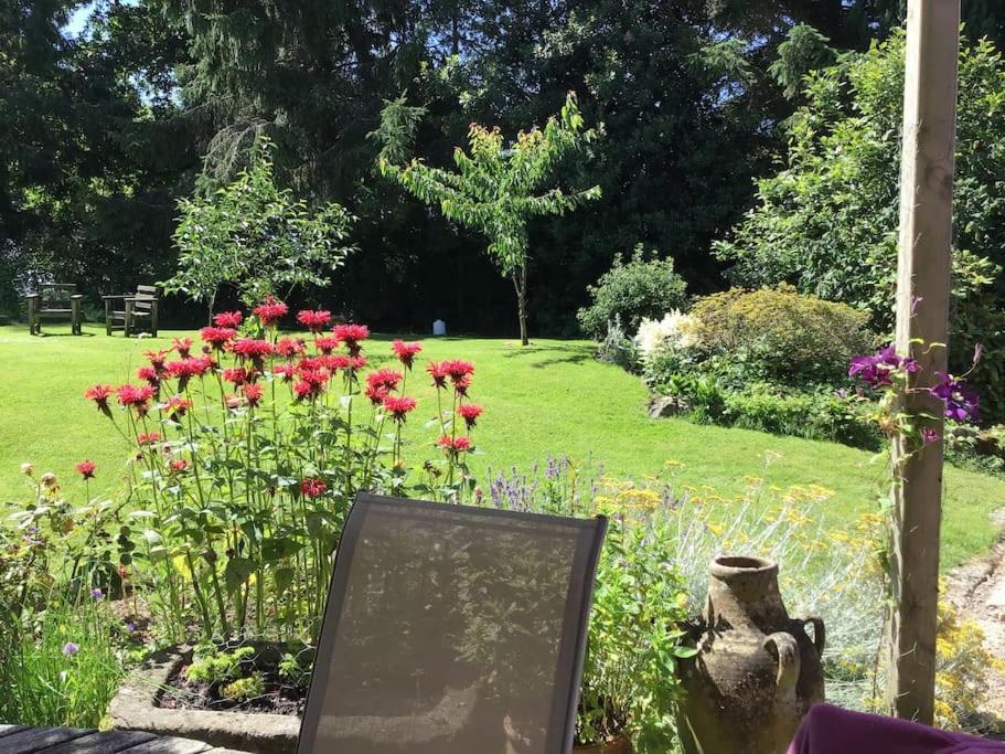 Le Petit Fleur - The Little Flower, Cosy Cottage Saint-Michel-de-Montjoie ภายนอก รูปภาพ
