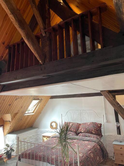Le Petit Fleur - The Little Flower, Cosy Cottage Saint-Michel-de-Montjoie ภายนอก รูปภาพ